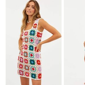 Beach riot crochet james dress